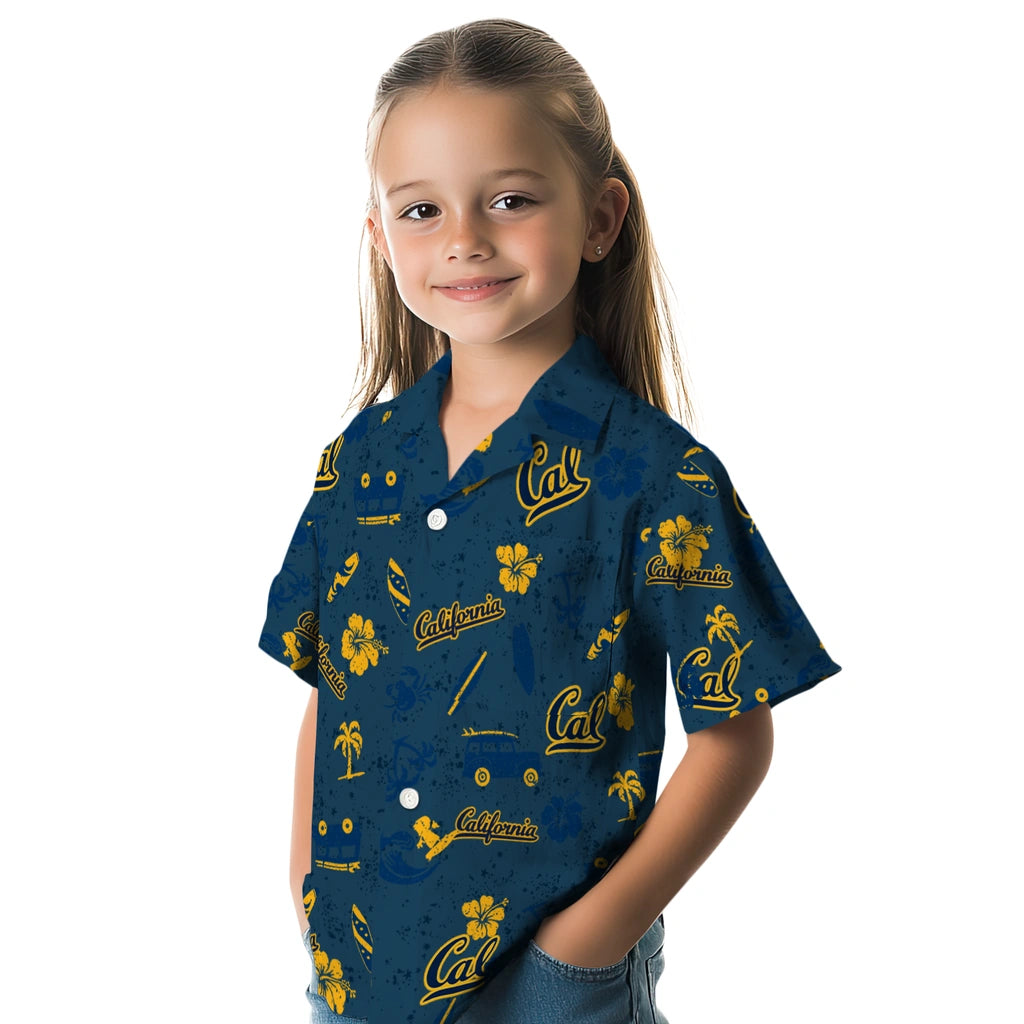 California Golden Bears Hawaiian Shirt - Beach Vibe | Moonbestprint