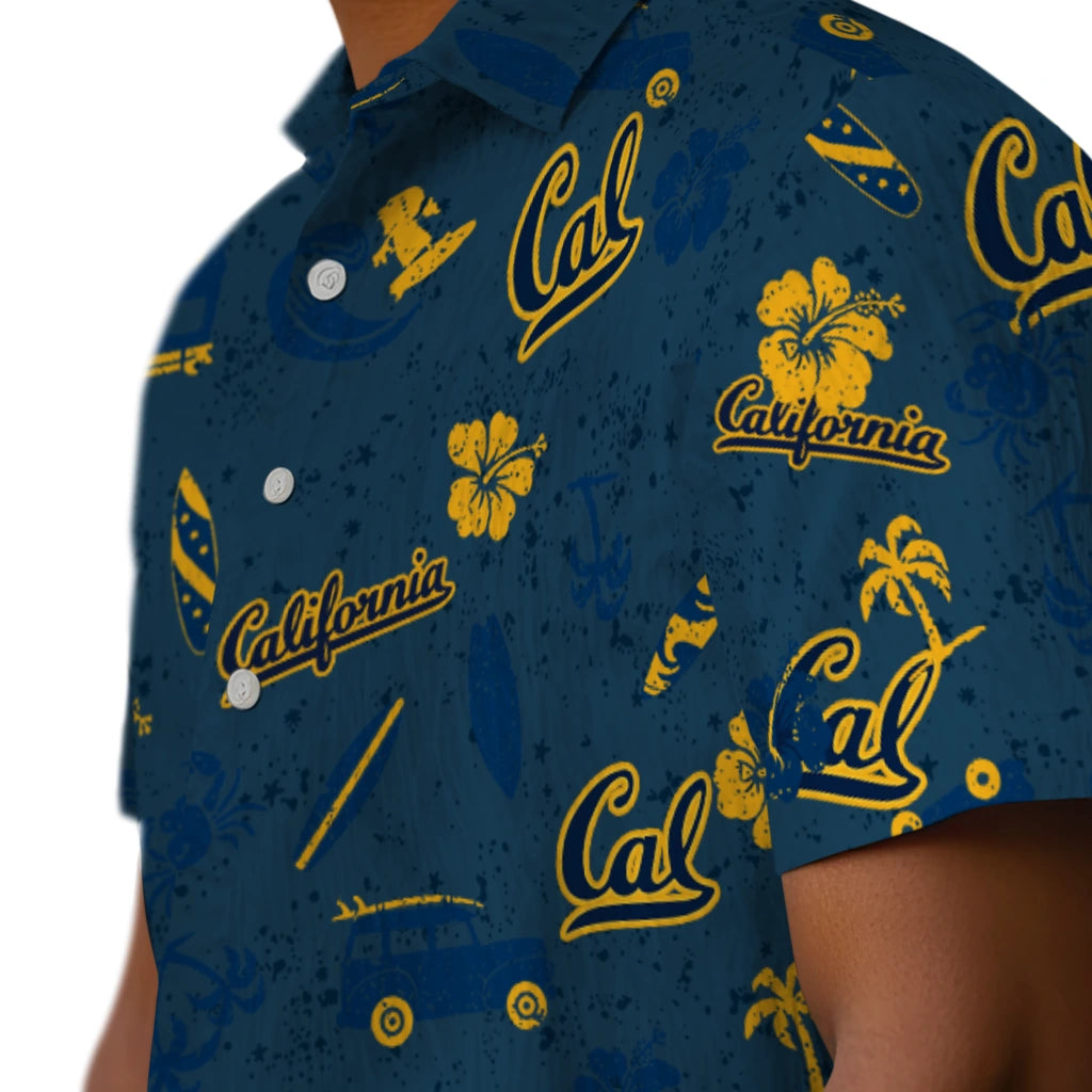California Golden Bears Hawaiian Shirt - Beach Vibe | Moonbestprint