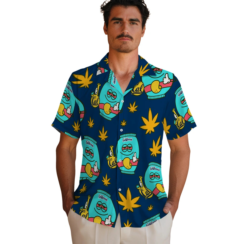 California Golden Bears Hawaiian Shirt - Chill Vibe | Moonbestprint