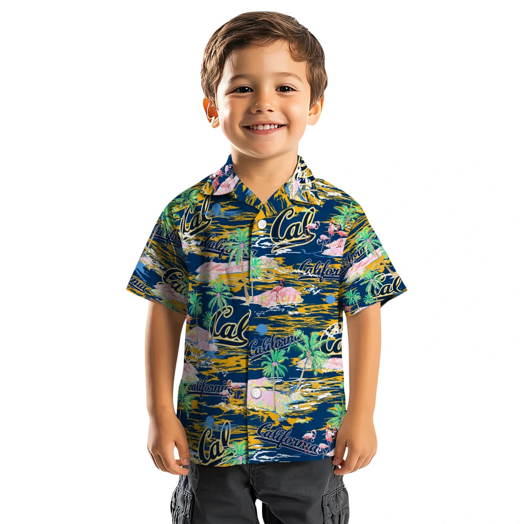 California Golden Bears Flamingo Retreat 2026 Hawaiian Shirt – Moonbestprint