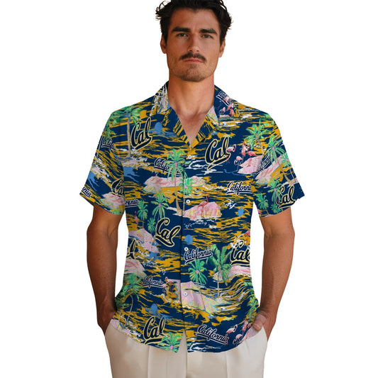 California Golden Bears Hawaiian Shirt - Hawaii Island | Moonbestprint
