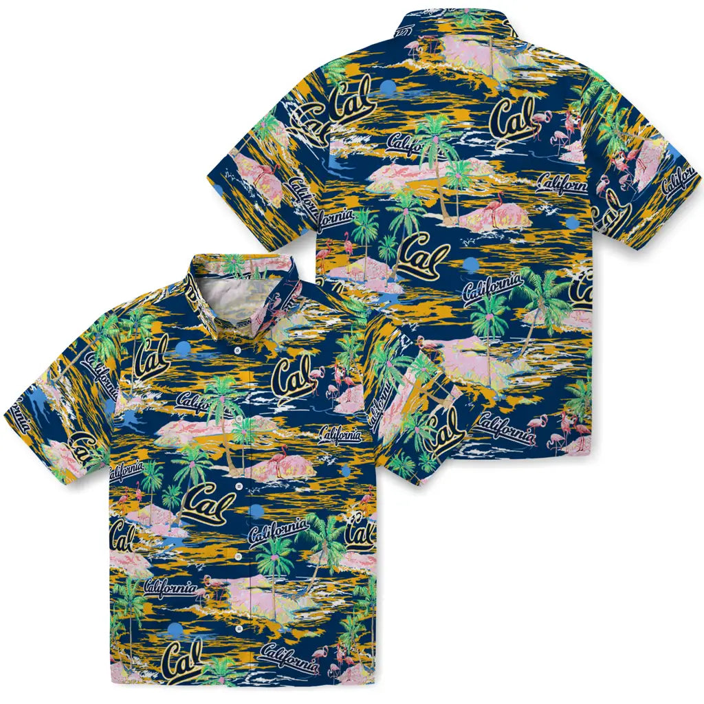 California Golden Bears Hawaiian Shirt - Hawaii Island | Moonbestprint