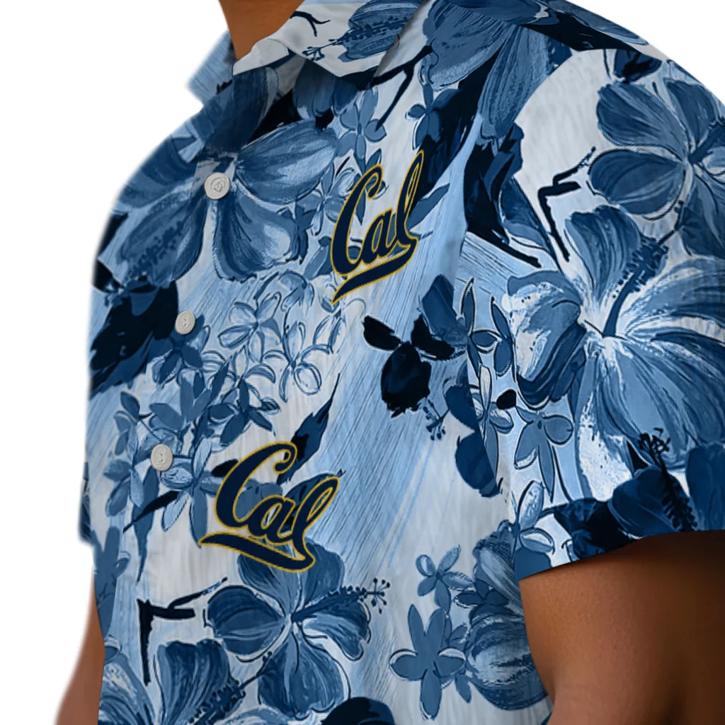 California Golden Bears Hawaiian Shirt - Hibiscus Arrangement | Moonbestprint