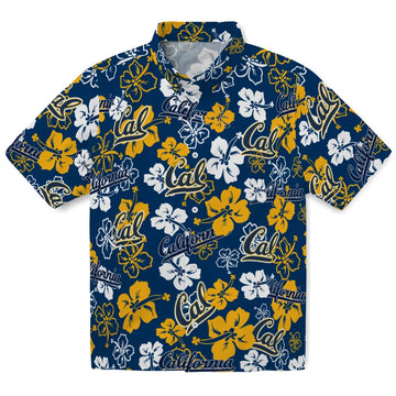 California Golden Bears Hibiscus Bloom Hawaiian Shirt – Moonbestprint
