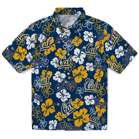 California Golden Bears Hibiscus Bloom Hawaiian Shirt – Moonbestprint