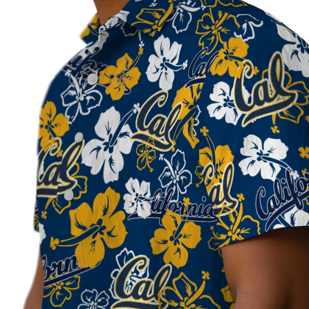 California Golden Bears Hibiscus Bloom Hawaiian Shirt – Moonbestprint
