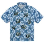 California Golden Bears Hawaiian Shirt - Hibiscus Cluster | Moonbestprint