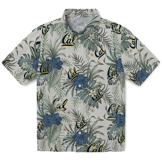 California Golden Bears Hawaiian Shirt - Hibiscus Designs | Moonbestprint