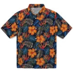 California Golden Bears Hawaiian Shirt - Hibiscus Foliage | Moonbestprint