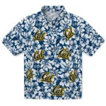 California Golden Bears Hawaiian Shirt - Hibiscus Motif | Moonbestprint
