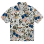 California Golden Bears Hawaiian Shirt - Hibiscus Seaside | Moonbestprint
