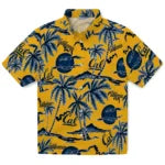 California Golden Bears Hawaiian Shirt - Palm Sunset | Moonbestprint