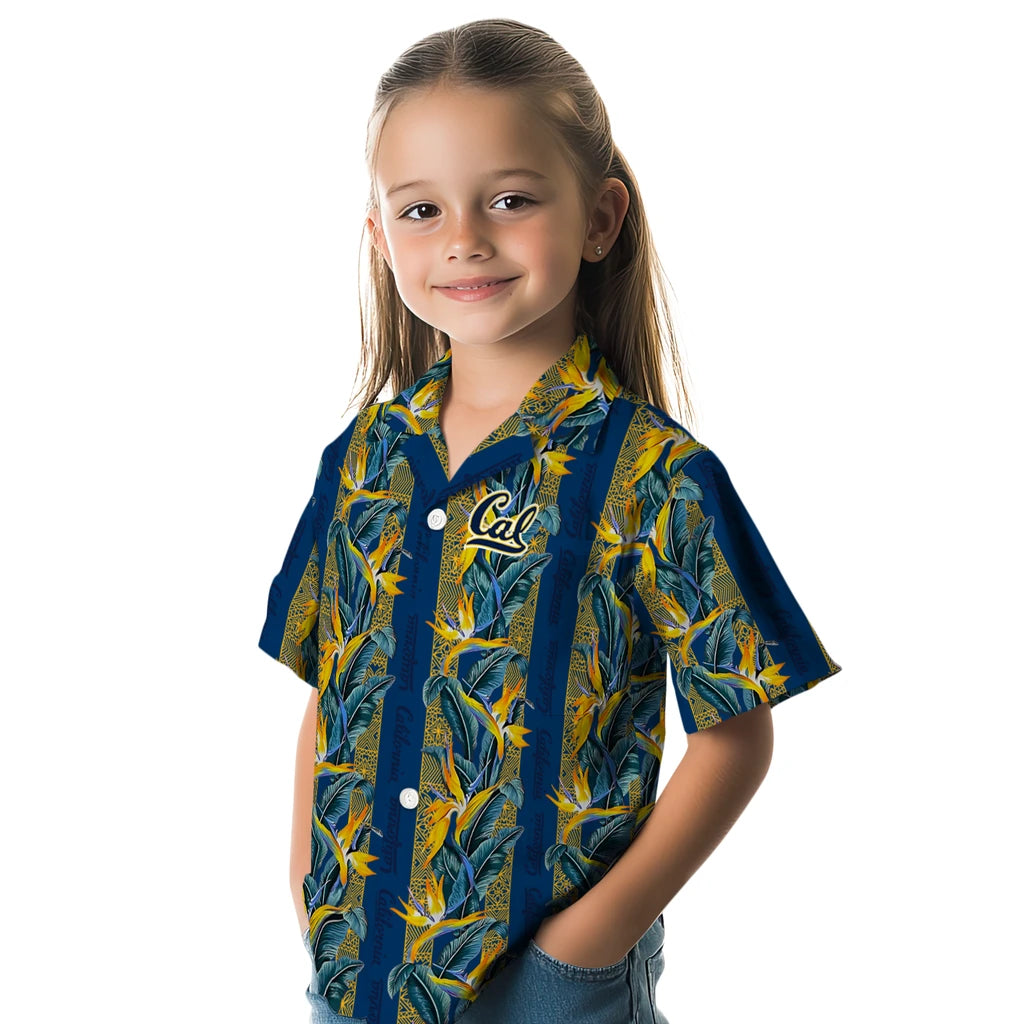 California Golden Bears Hawaiian Shirt - Paradise Vines | Moonbestprint