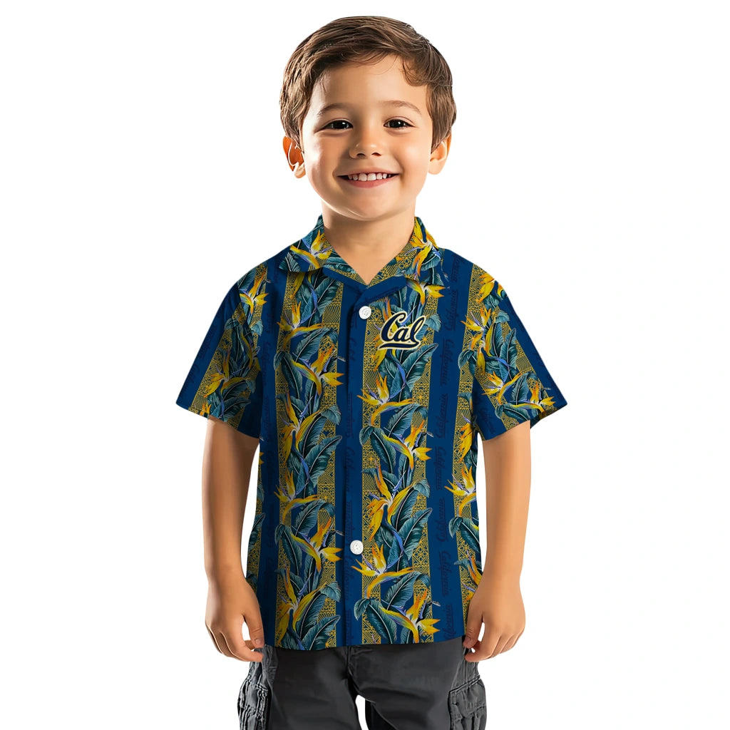California Golden Bears Hawaiian Shirt - Paradise Vines | Moonbestprint