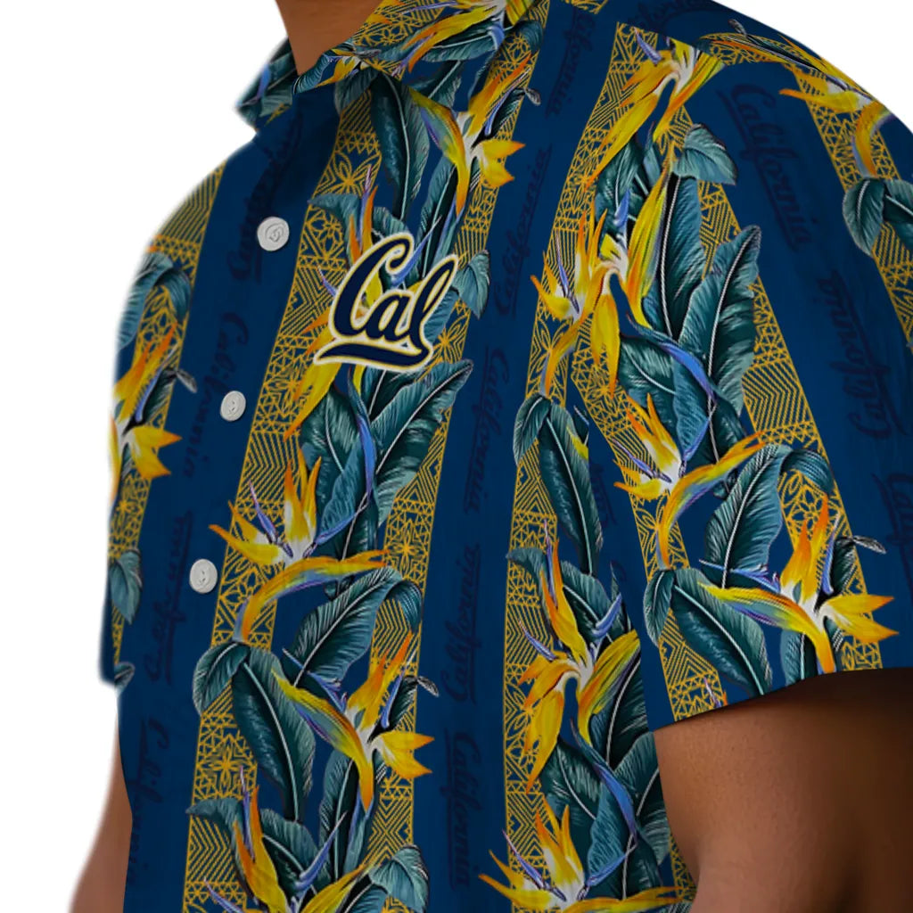 California Golden Bears Hawaiian Shirt - Paradise Vines | Moonbestprint
