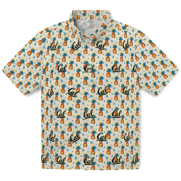 California Golden Bears Hawaiian Shirt - Pineapple Delight | Moonbestprint