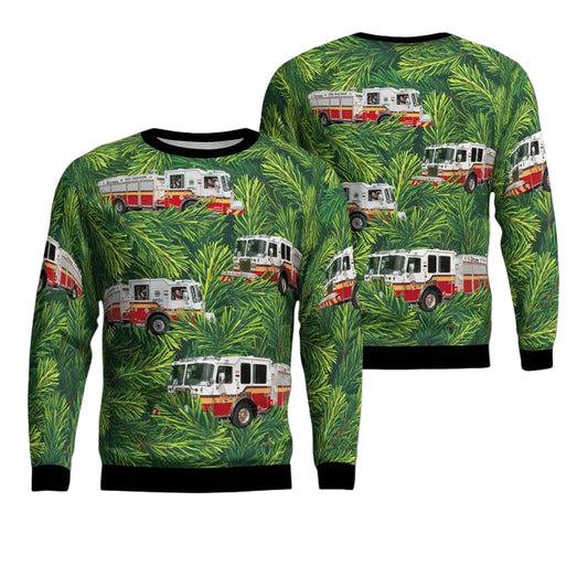 Canada Ottawa Fire Services AOP Sweater ? 2D31 ? Usalast
