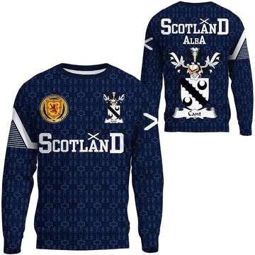Cant Family Crest Sweater Scottish Home ? 1991 Style A7 ? Usalast