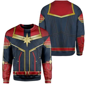 Captain America Costume Marvel Ugly Christmas Sweater ? Usalast