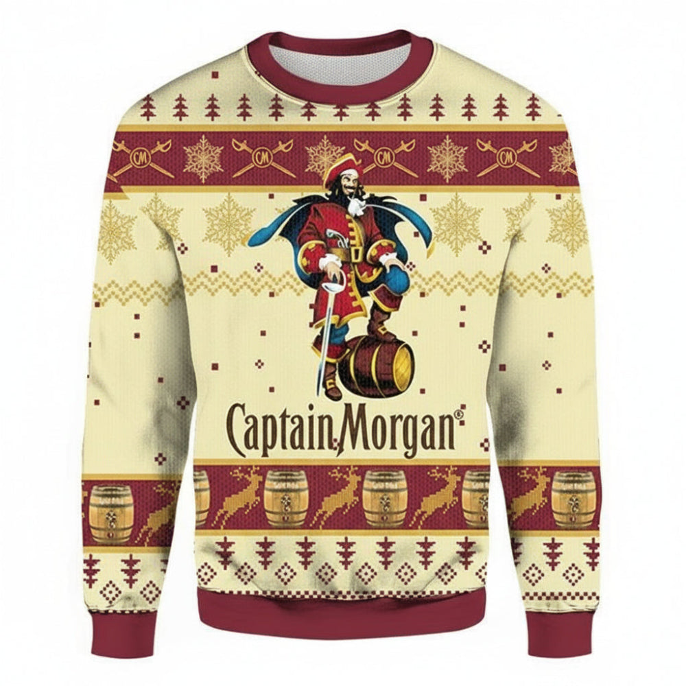 Captain Morgan Ugly 3D Christmas Sweater ? Usalast