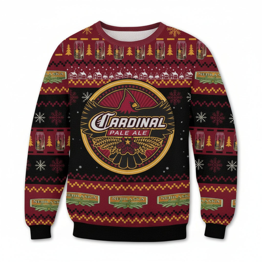 Cardinal Pale Ale Ugly Christmas Sweater 2022 ? Usalast