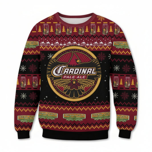 Cardinal Pale Ale Ugly Christmas Sweater 2022 ? Usalast