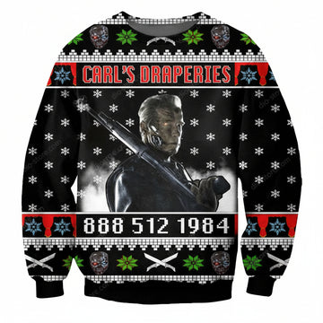 Carls Draperies Ugly Christmas Sweater ? Usalast