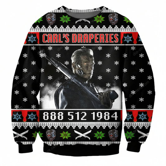 Carls Draperies Ugly Christmas Sweater ? Usalast