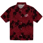 Carolina Hurricanes Hawaiian Shirt - 50th State Flower – Moonbestprint