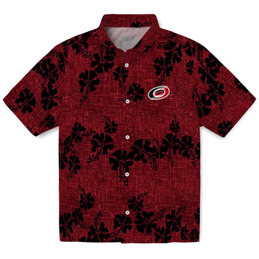Carolina Hurricanes Hawaiian Shirt - 50th State Flower | Moonbestprint