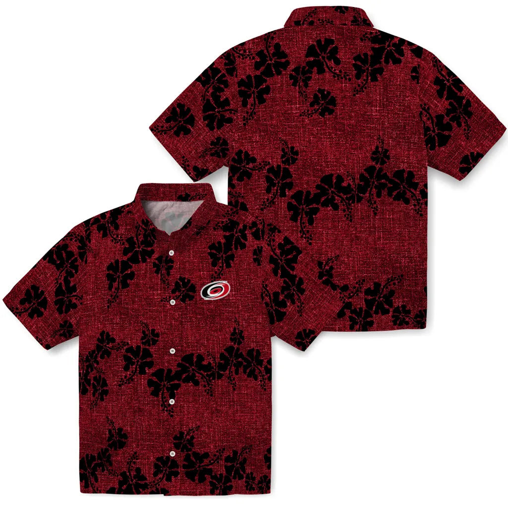 Carolina Hurricanes Hawaiian Shirt - 50th State Flower – Moonbestprint