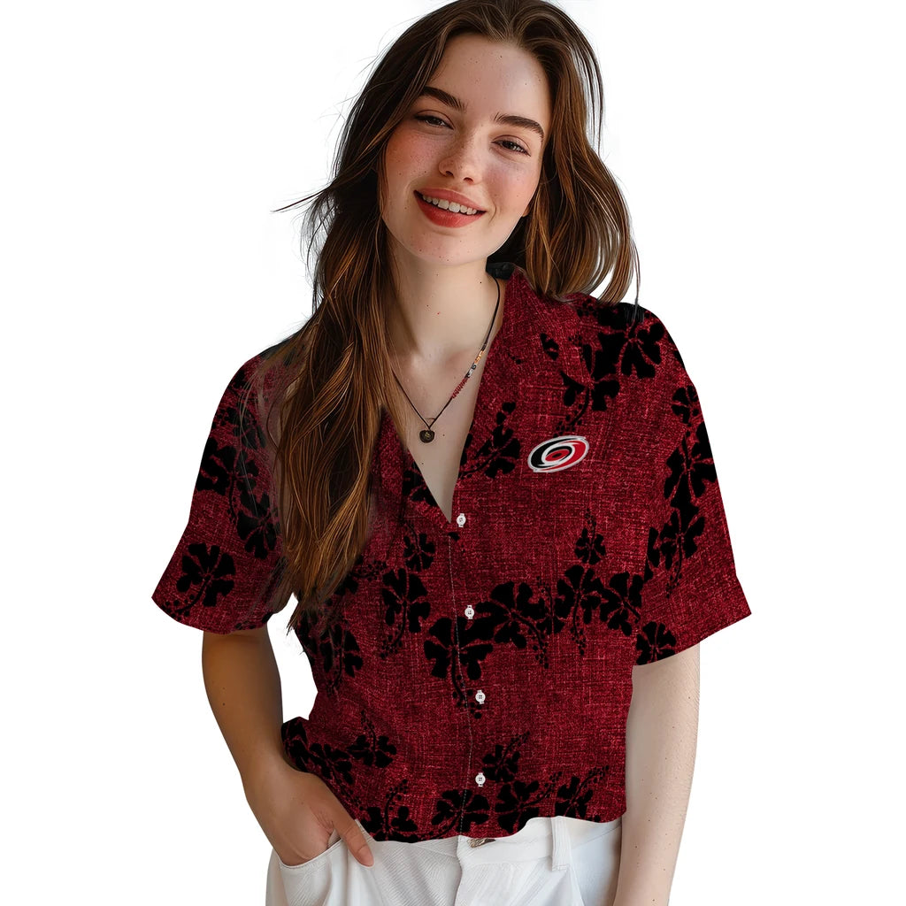 Carolina Hurricanes Hawaiian Shirt - 50th State Flower – Moonbestprint