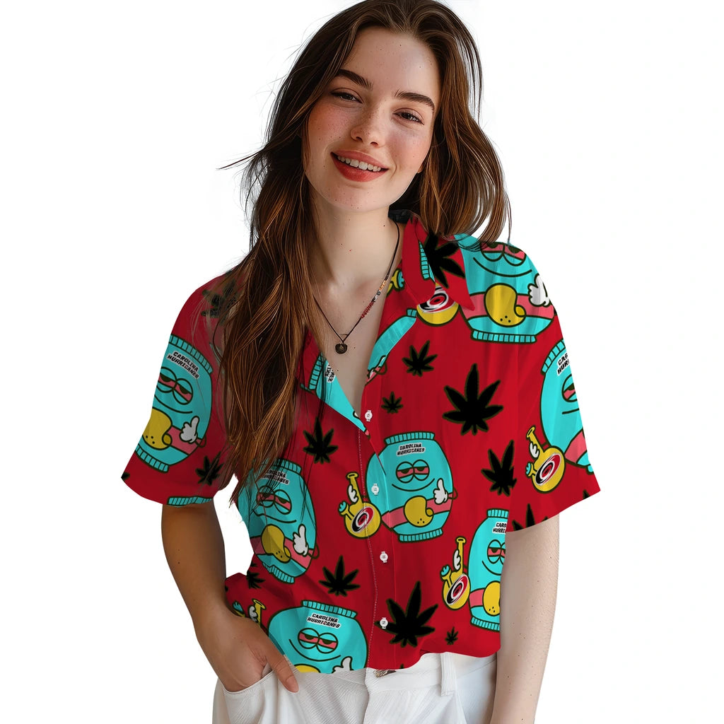 Carolina Hurricanes Hawaiian Shirt - Chill Vibe – Moonbestprint