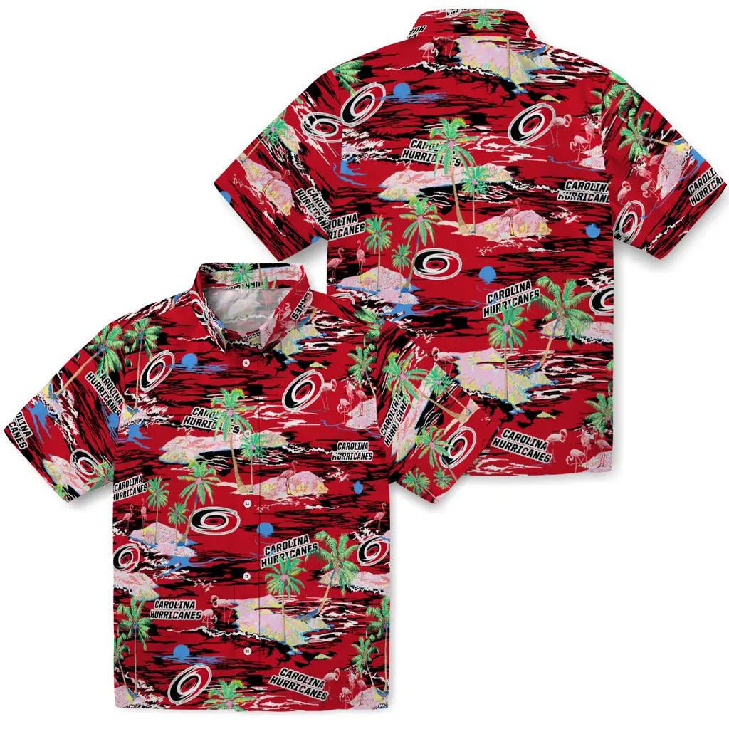Carolina Hurricanes Hawaiian Shirt - Hawaii Island | Moonbestprint