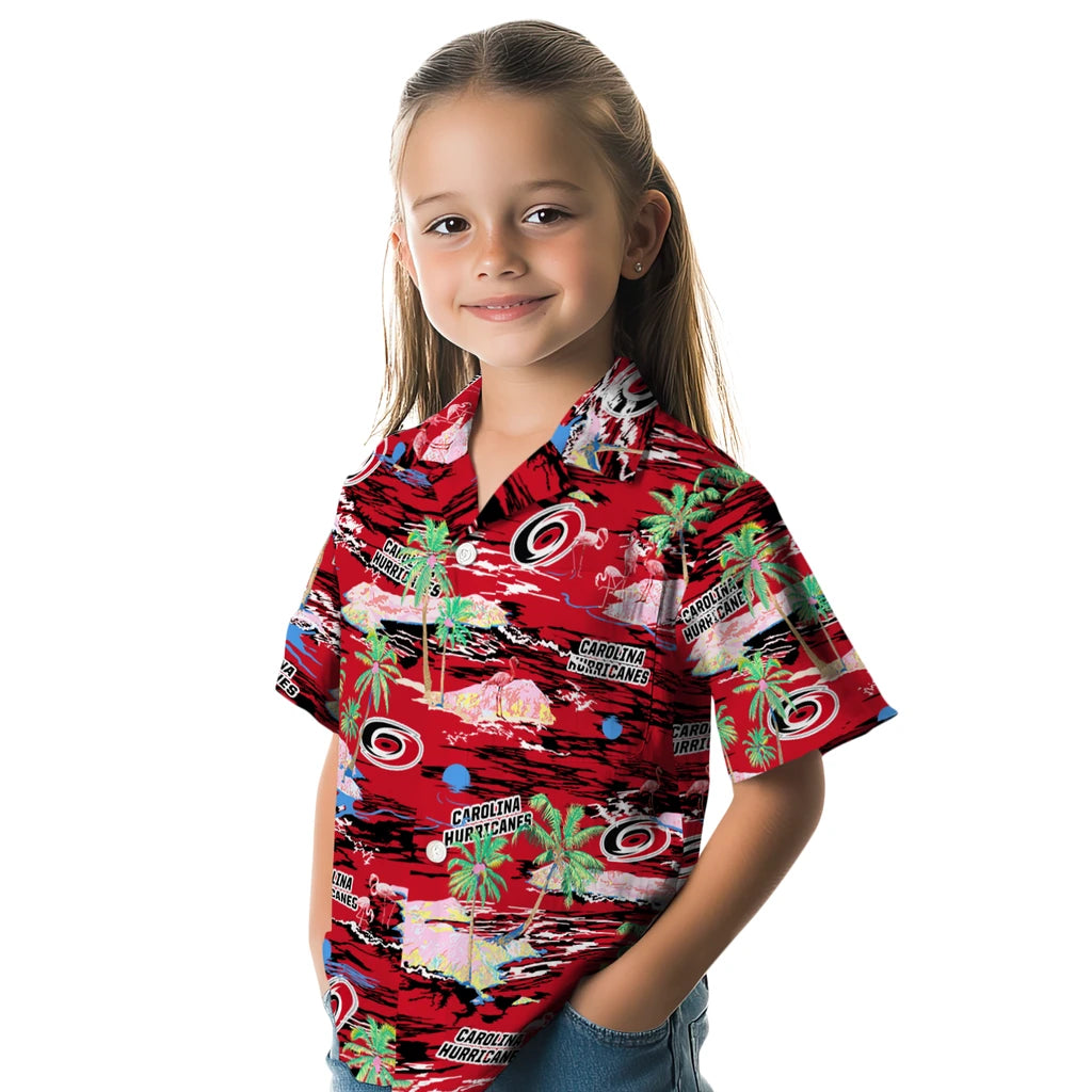 Carolina Hurricanes Hawaiian Shirt - Hawaii Island | Moonbestprint