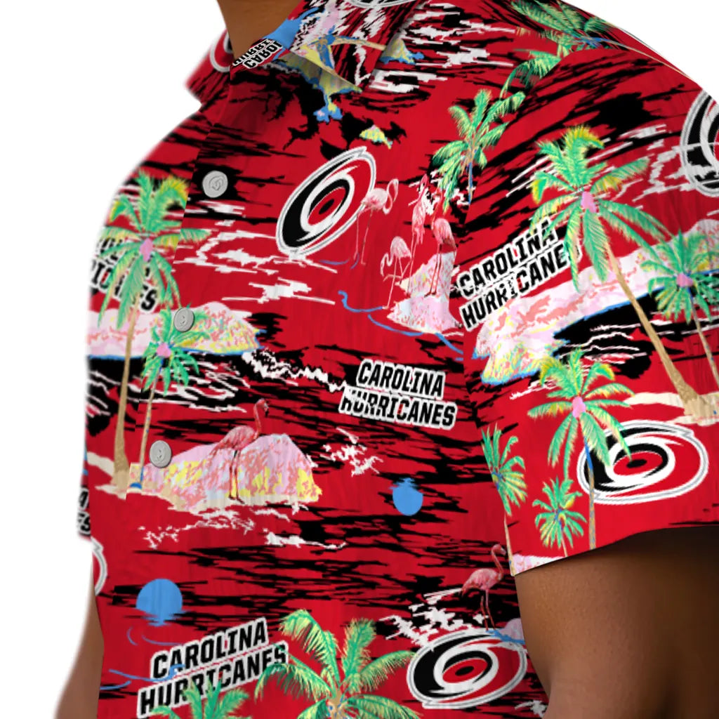 Carolina Hurricanes Hawaiian Shirt - Hawaii Island | Moonbestprint