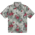 Carolina Hurricanes Hawaiian Shirt - Hibiscus Designs – Moonbestprint