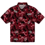 Carolina Hurricanes Hawaiian Shirt - Hibiscus Exotic – Moonbestprint