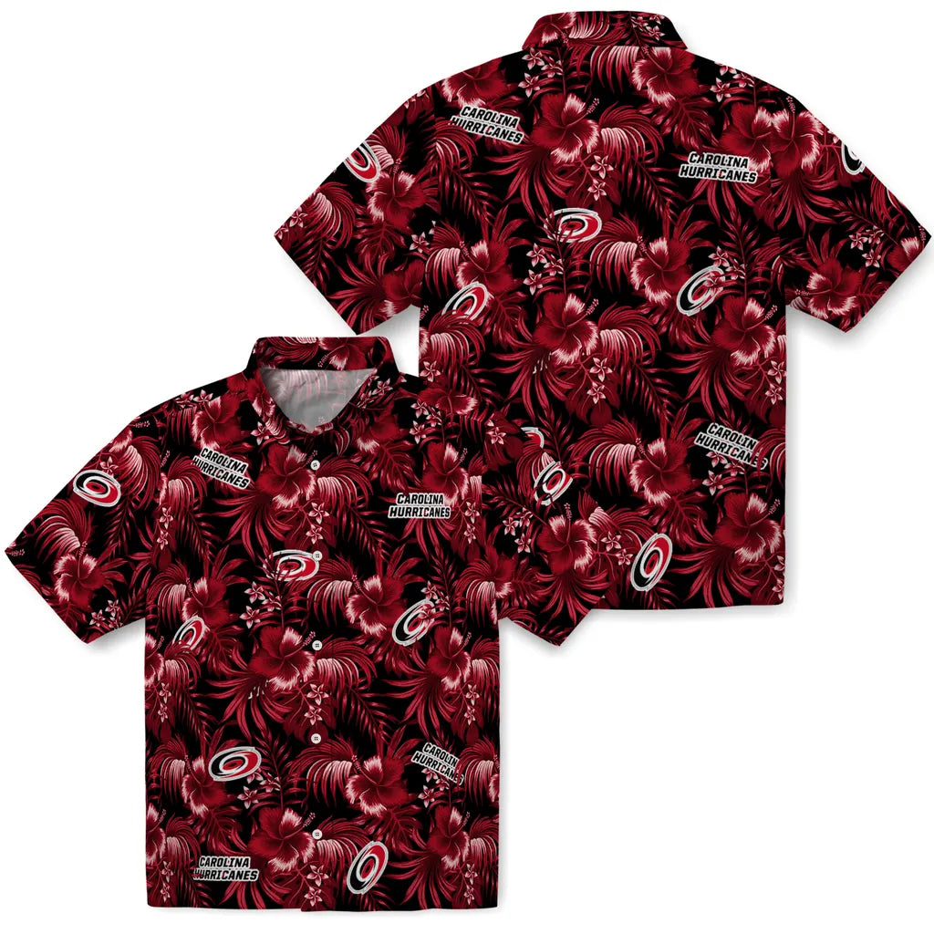 Carolina Hurricanes Hawaiian Shirt - Hibiscus Exotic – Moonbestprint