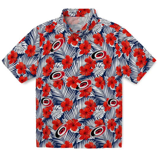Carolina Hurricanes Hawaiian Shirt - Hibiscus Fiesta – Moonbestprint