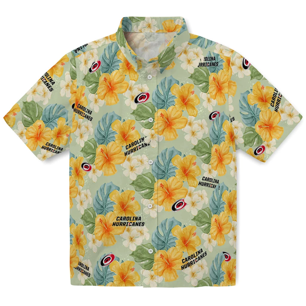 Carolina Hurricanes Hawaiian Shirt - Hibiscus Mood – Moonbestprint