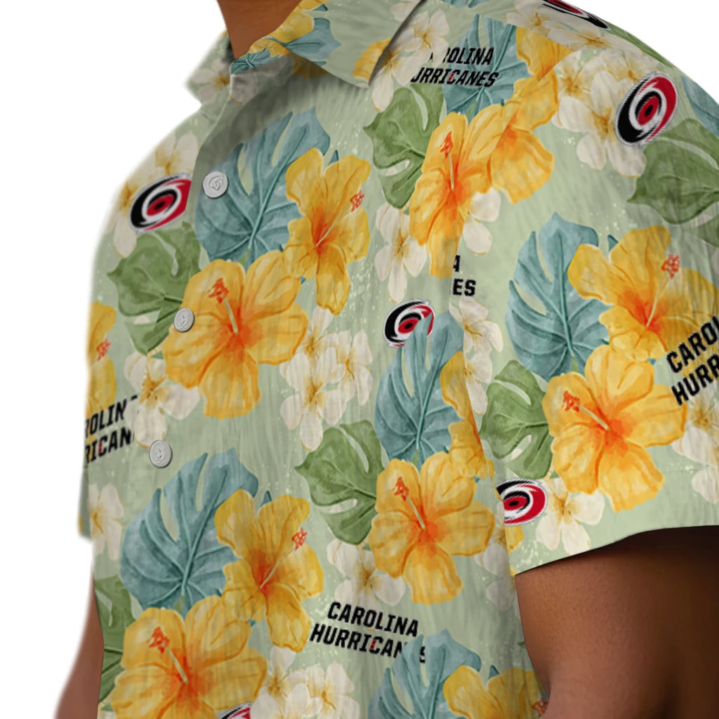 Carolina Hurricanes Hawaiian Shirt - Hibiscus Mood – Moonbestprint