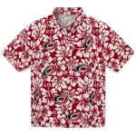 Carolina Hurricanes Hawaiian Shirt - Hibiscus Motif – Moonbestprint