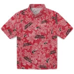 Carolina Hurricanes Hawaiian Shirt - Hibiscus Oasis – Moonbestprint