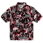Carolina Hurricanes Hawaiian Shirt - Hibiscus Overlay – Moonbestprint