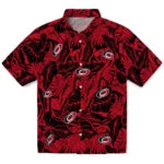 Carolina Hurricanes Hawaiian Shirt - Monstera Layer – Moonbestprint