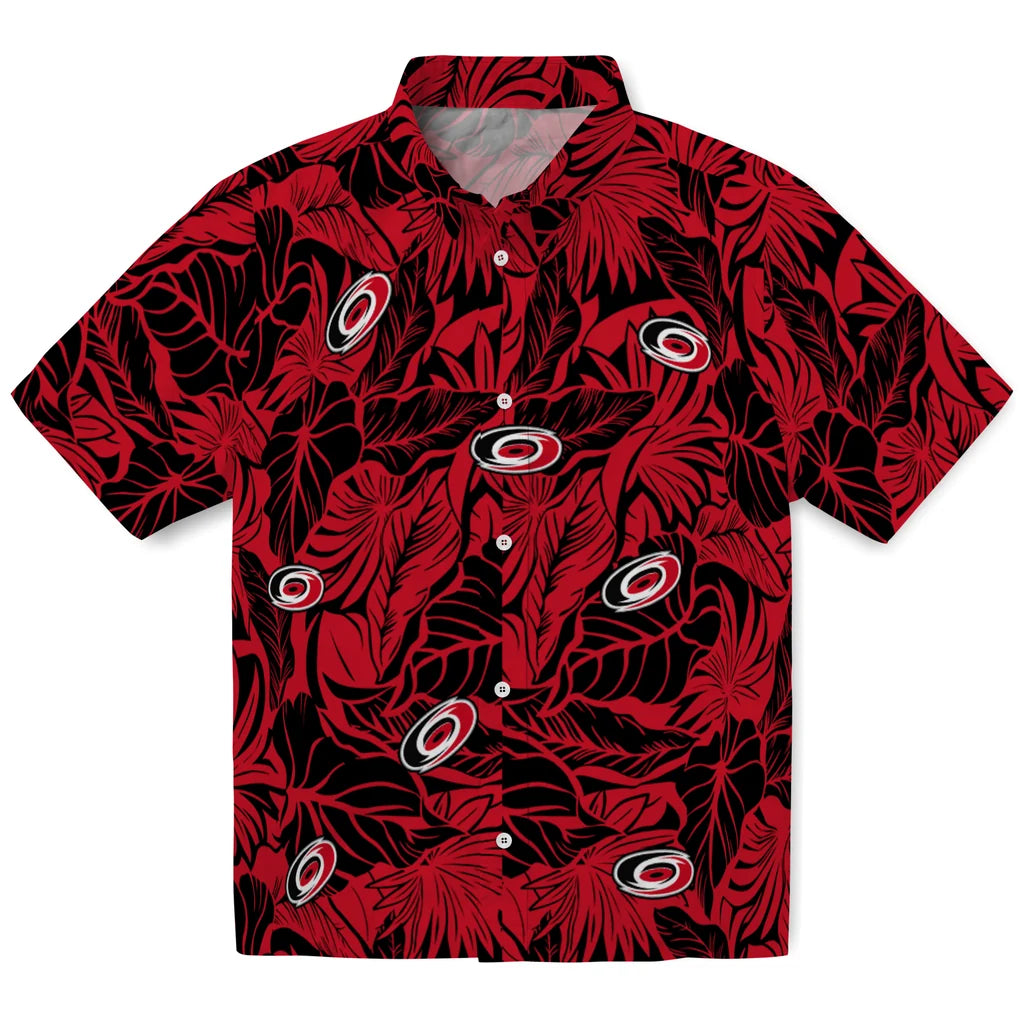 Carolina Hurricanes Hawaiian Shirt - Monstera Layer – Moonbestprint