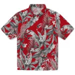 Carolina Hurricanes Hawaiian Shirt - Palm Leaves – Moonbestprint