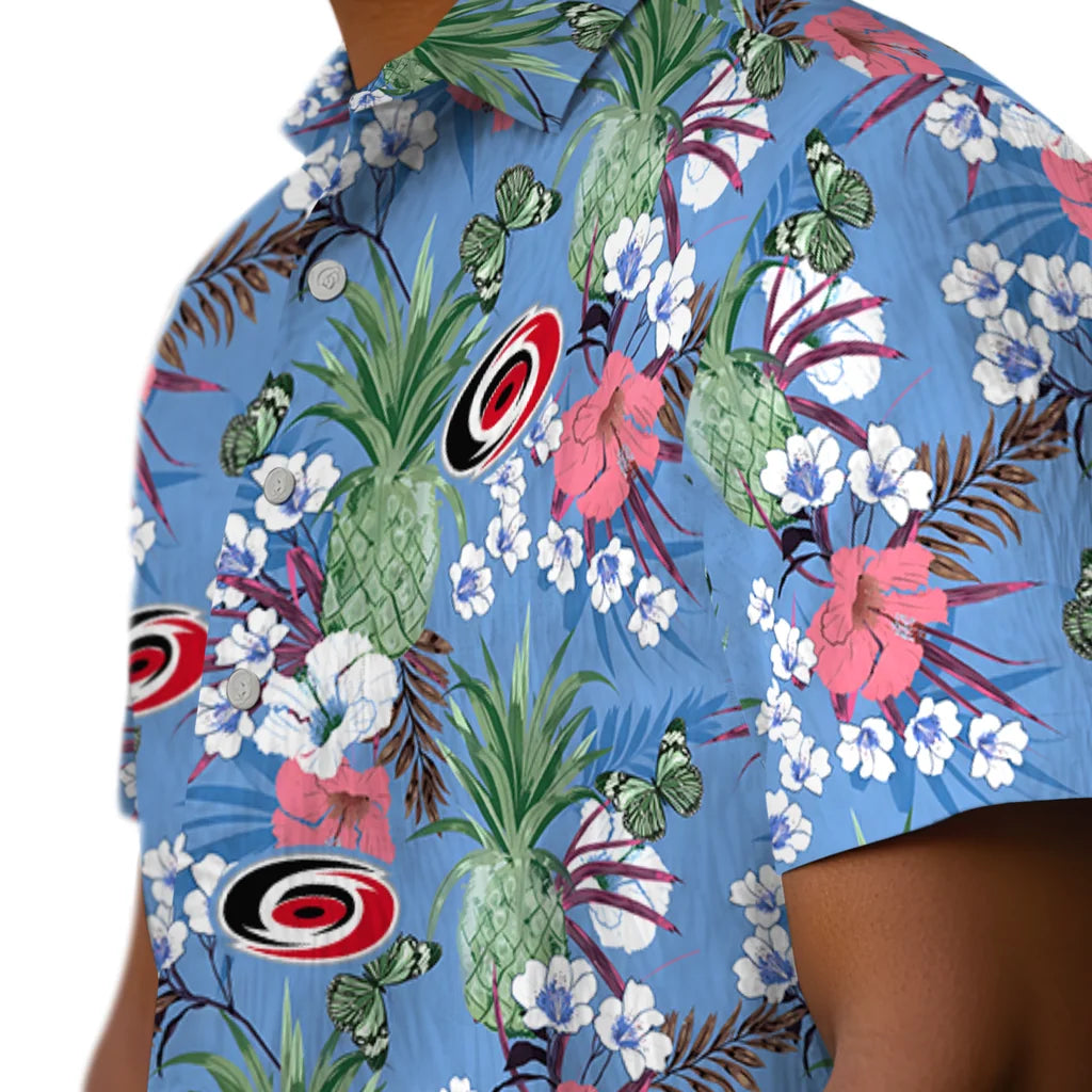 Carolina Hurricanes Hawaiian Shirt - Pineapple Bouquet – Moonbestprint