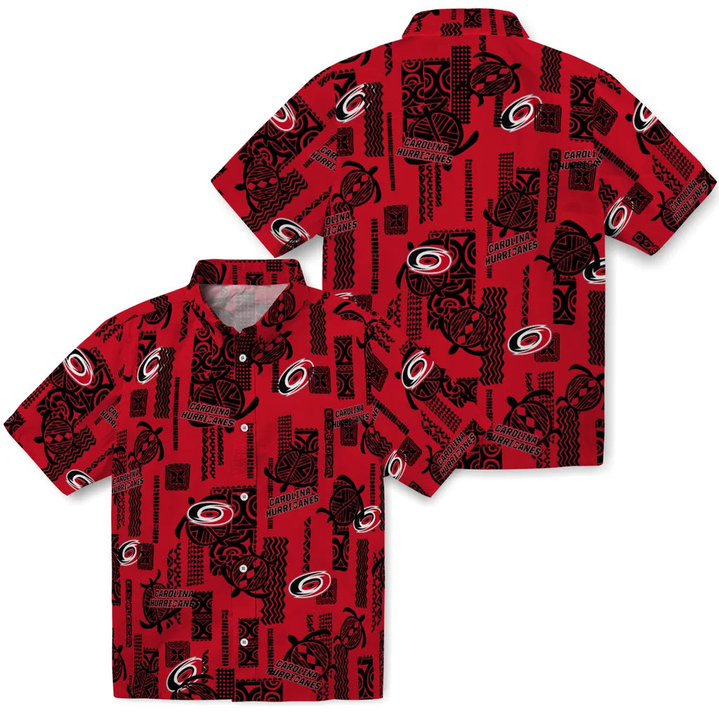 Carolina Hurricanes Hawaiian Shirt - Turtle Lines – Moonbestprint